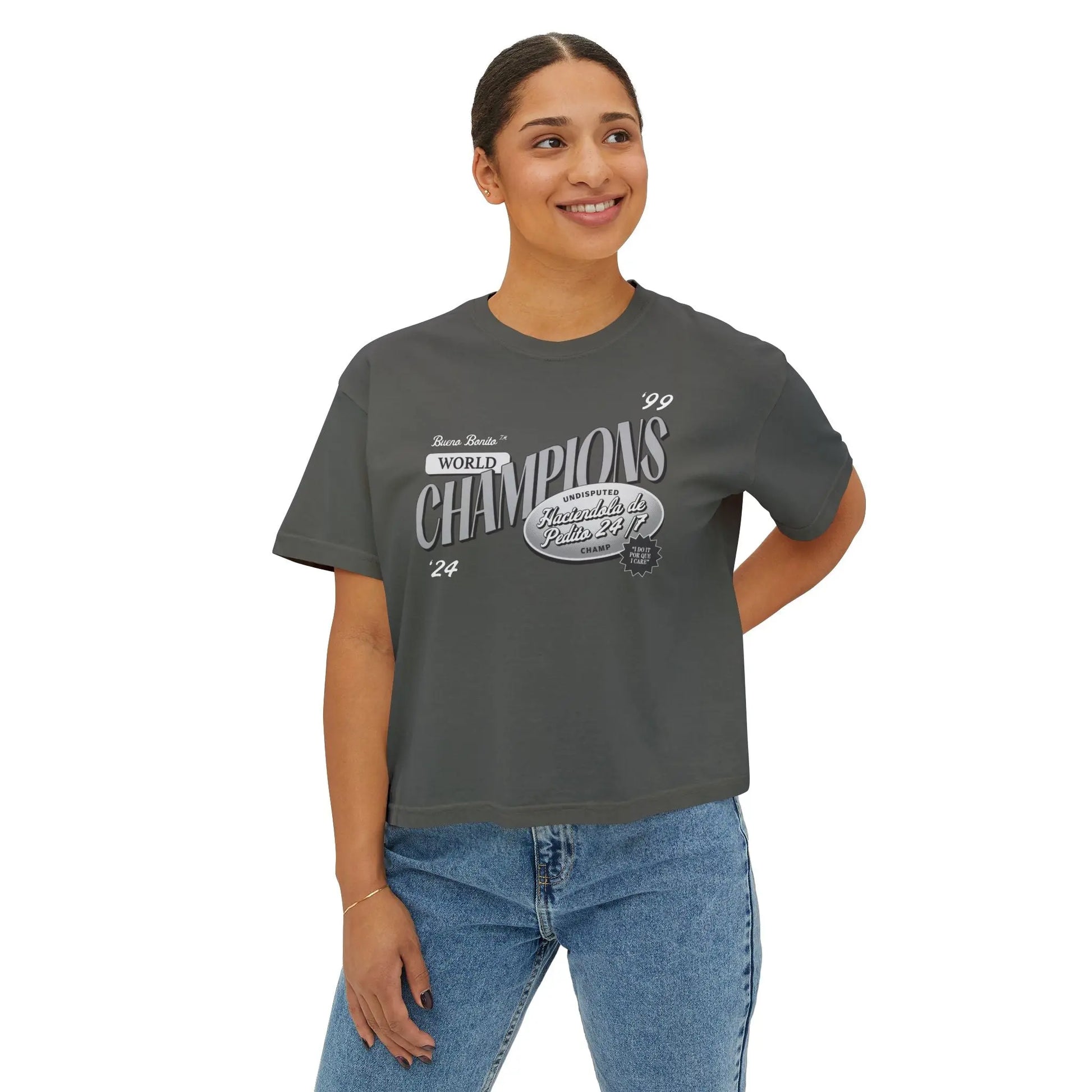 Haciendola De Pedo World Champs - Women's Boxy Tee 