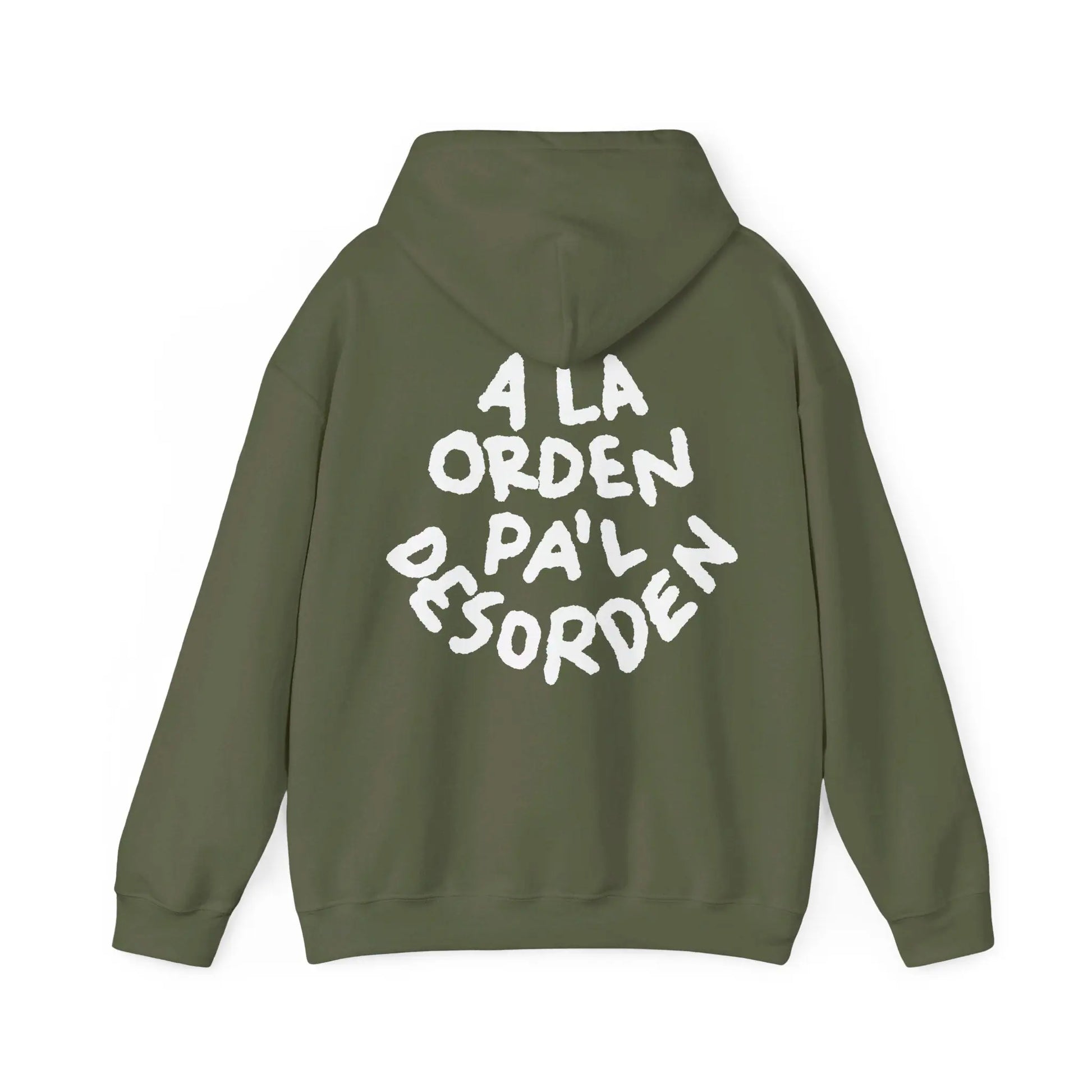 A La Orden Pa’l Desorden Hoodie 