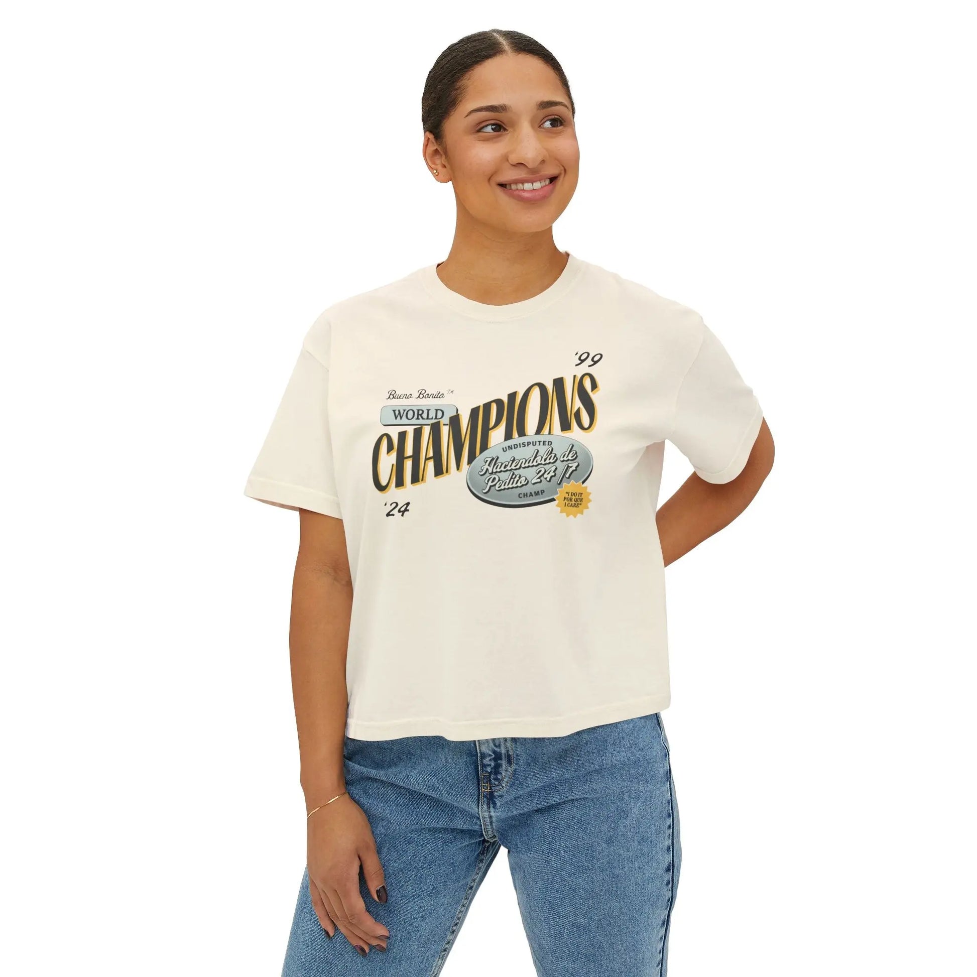 Haciendola De Pedo World Champs - Women's Boxy Tee 