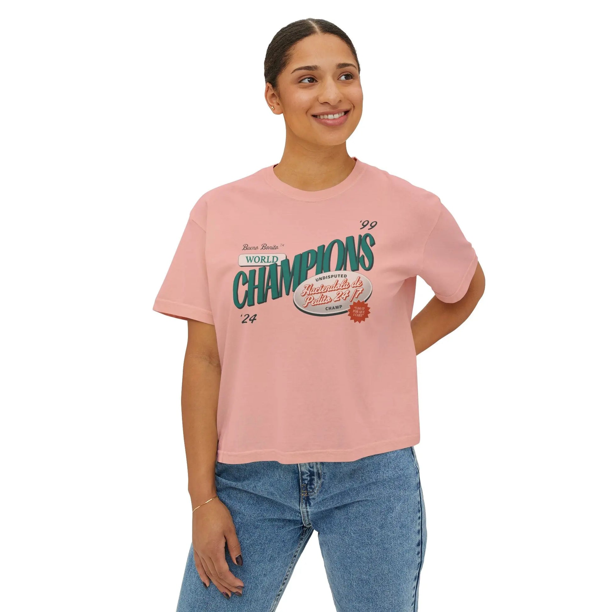 Haciendola De Pedo World Champs - Women's Boxy Tee 